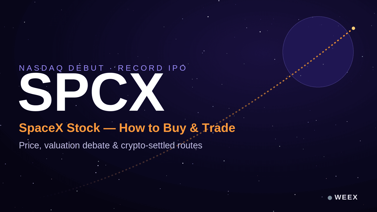 SpaceX 股票 (SPCX)：創紀錄 IPO 後的買入與交易指南