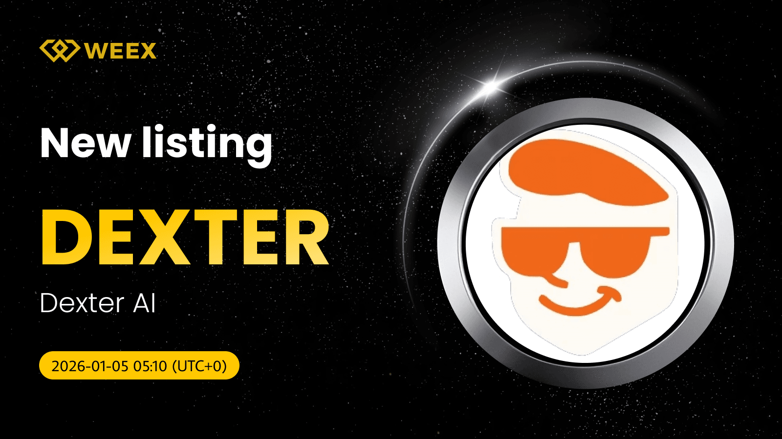 DEXTER USDT 在 WEEX 上交易实盘: Dexter AI List