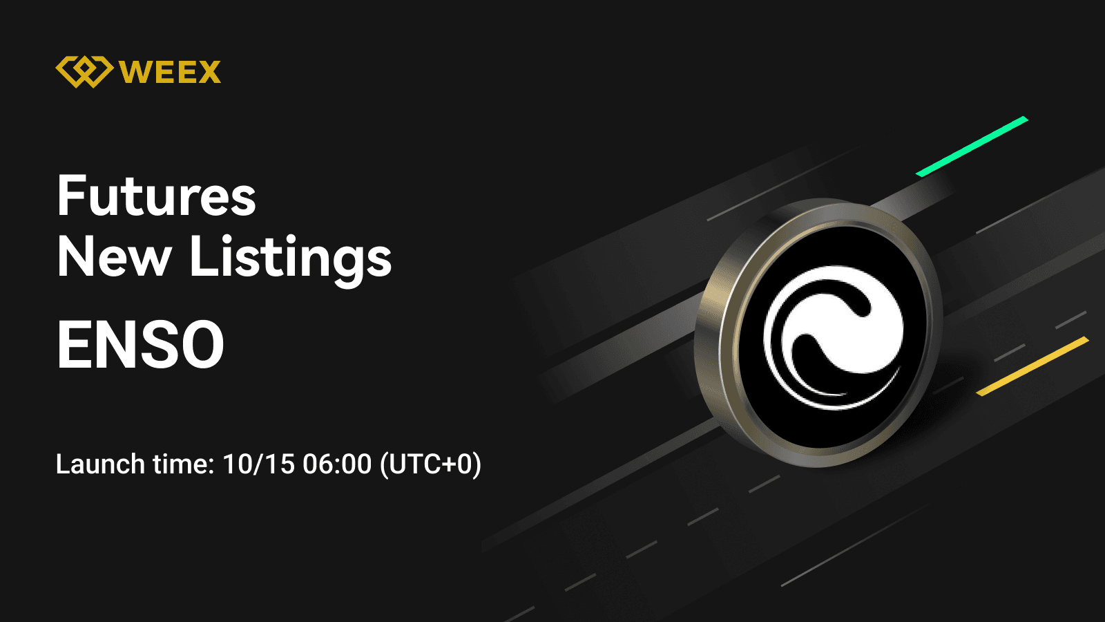 ENSO/USDT 合约上线 WEEX:Enso Finance 代币