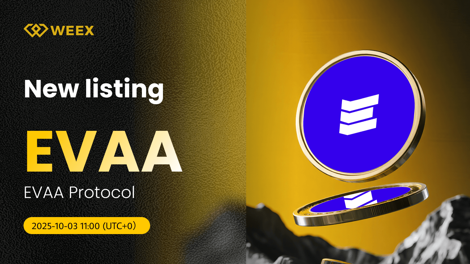 Danh sách hàng đầu của EVAA USDT trên WEEX: Giao thức EVAA thương mại