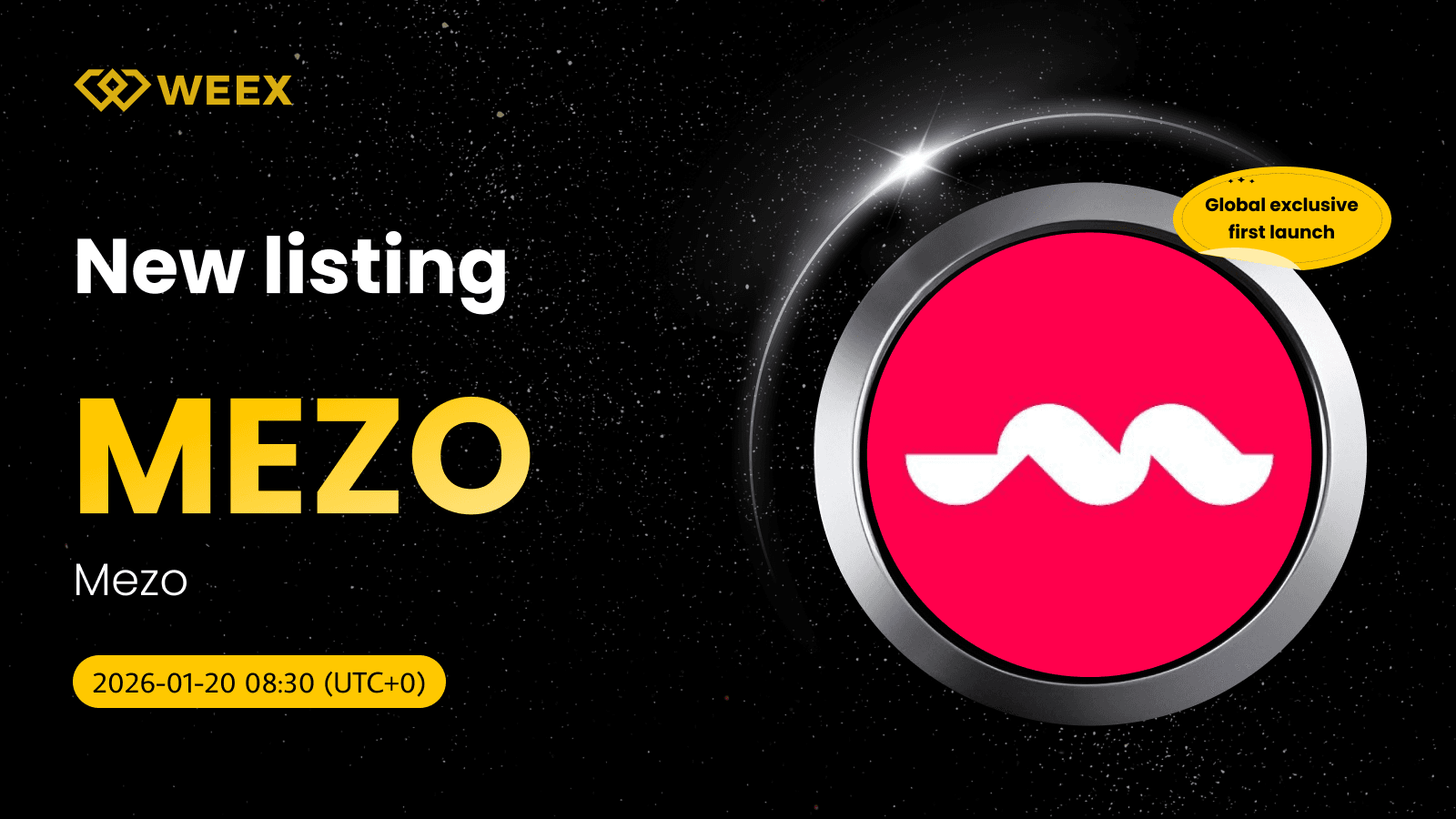 Lançamento global exclusivo: Par MEZO USDT no mercado Spot da WEEX
