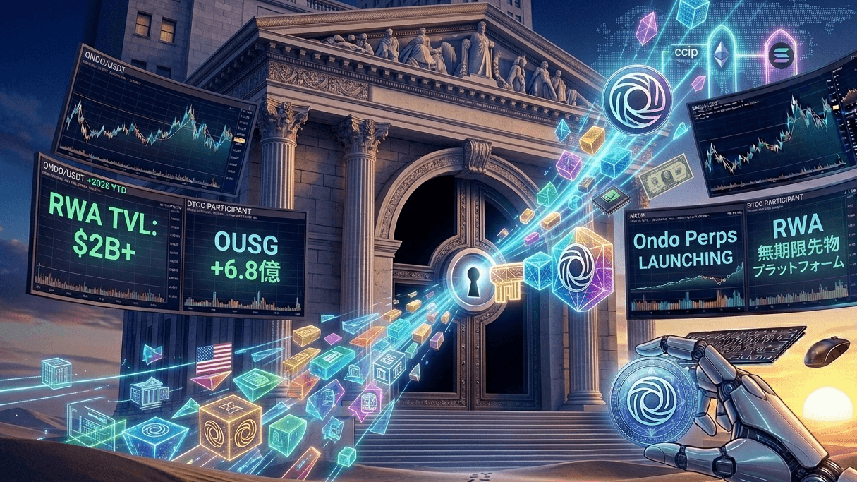 O que é ONDO (Ondo Finance)? Entenda a infraestrutura de RWA adotada pela BlackRock e as últimas tendências de 2026