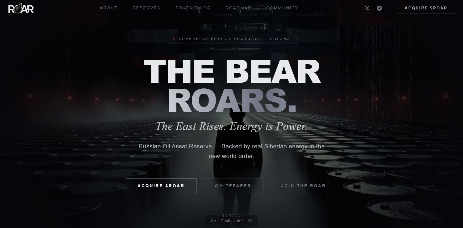 什么是俄罗斯石油资产储备(ROAR),它是如何运作的?价格、代币经济学及风险解析