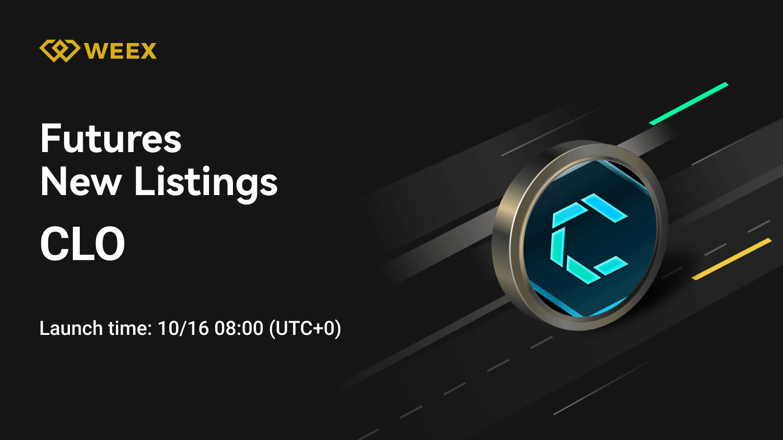 CLO/USDT 永续合约现已上线 WEEX 合约