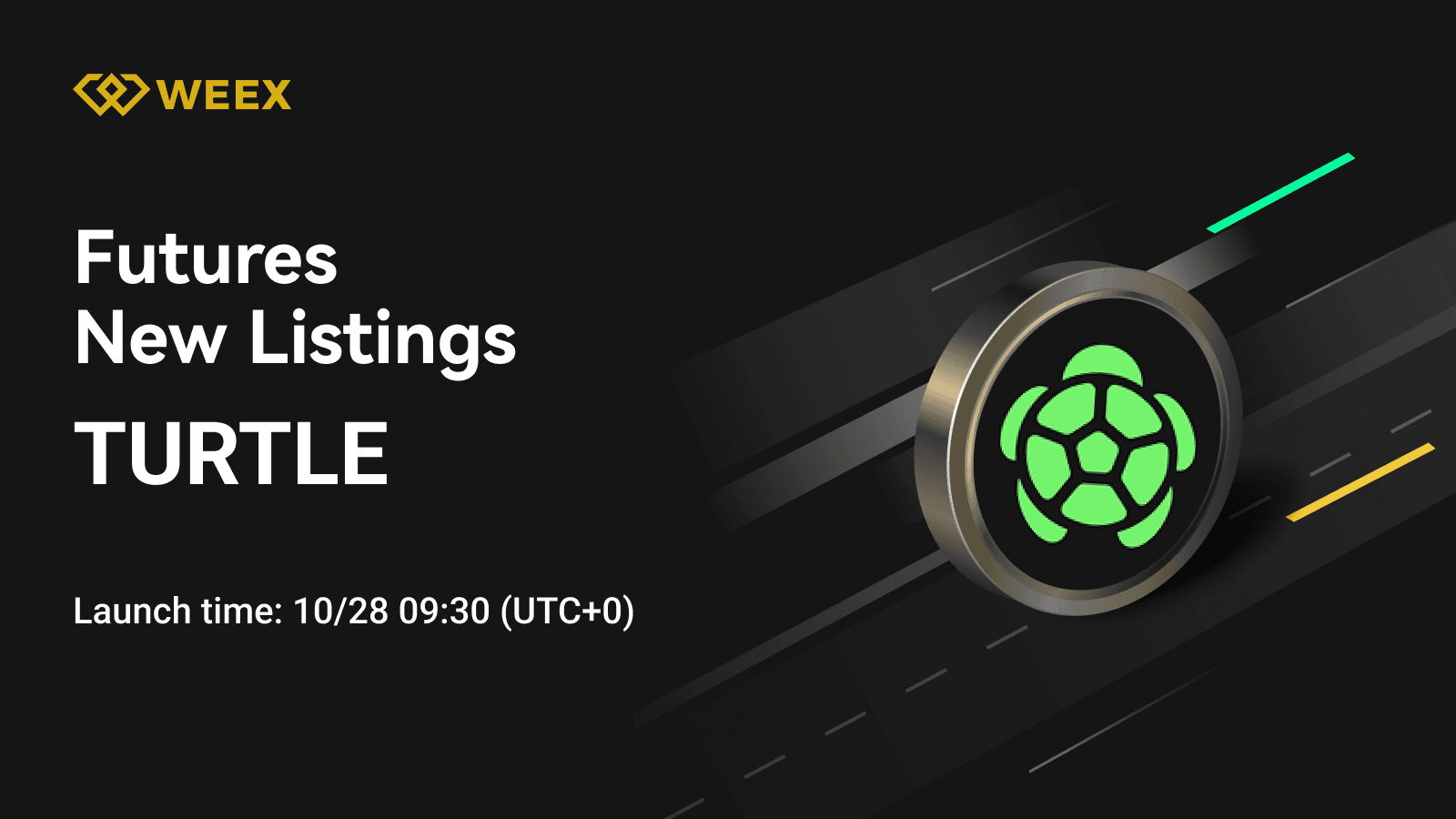 TURTLE/USDT 永续合约上线 WEEX 合约