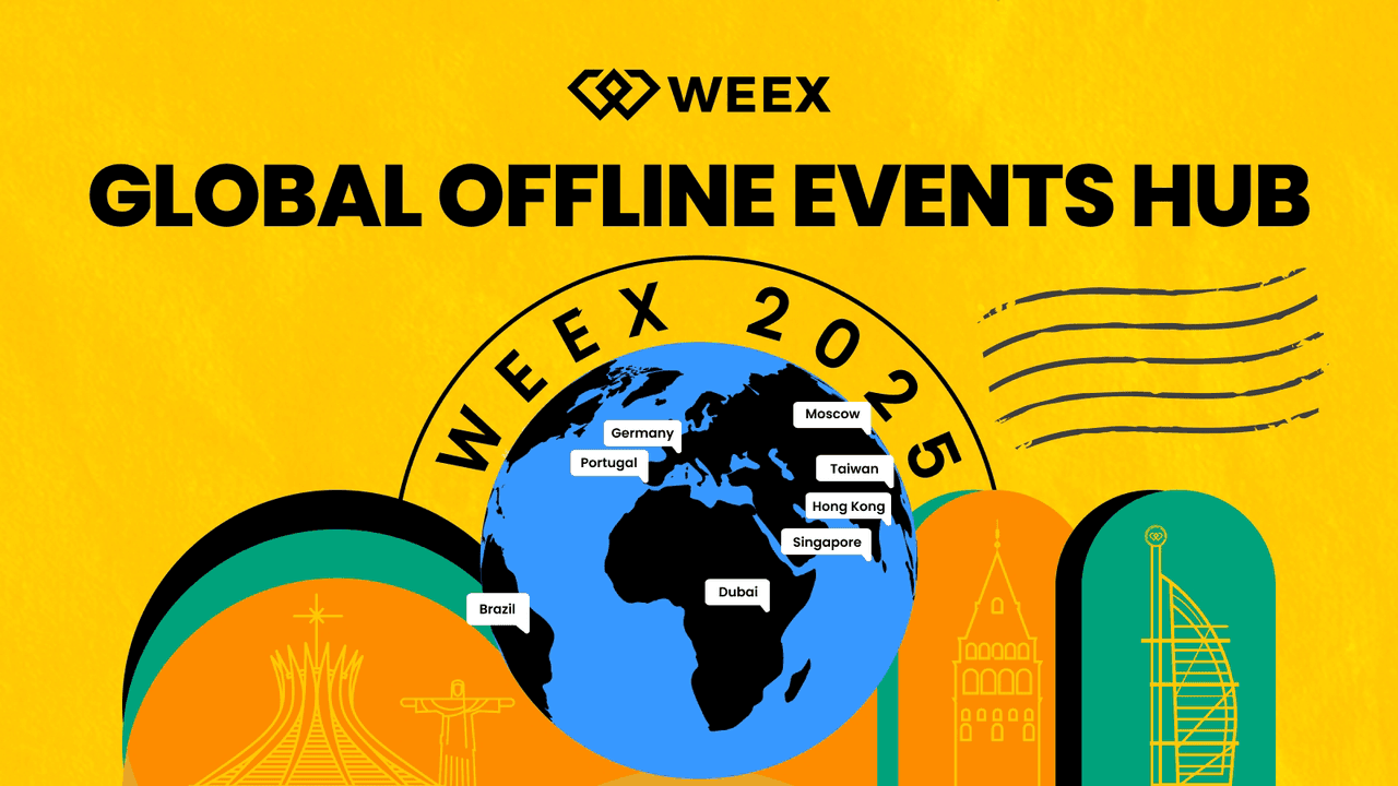 WEEX thắp sáng sân khấu toàn cầu với chuỗi sự kiện offline năm 2025