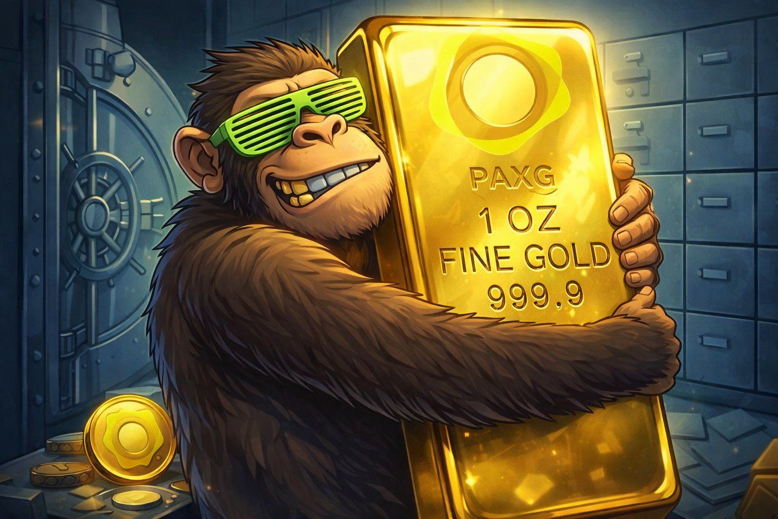 O que é um token de ouro