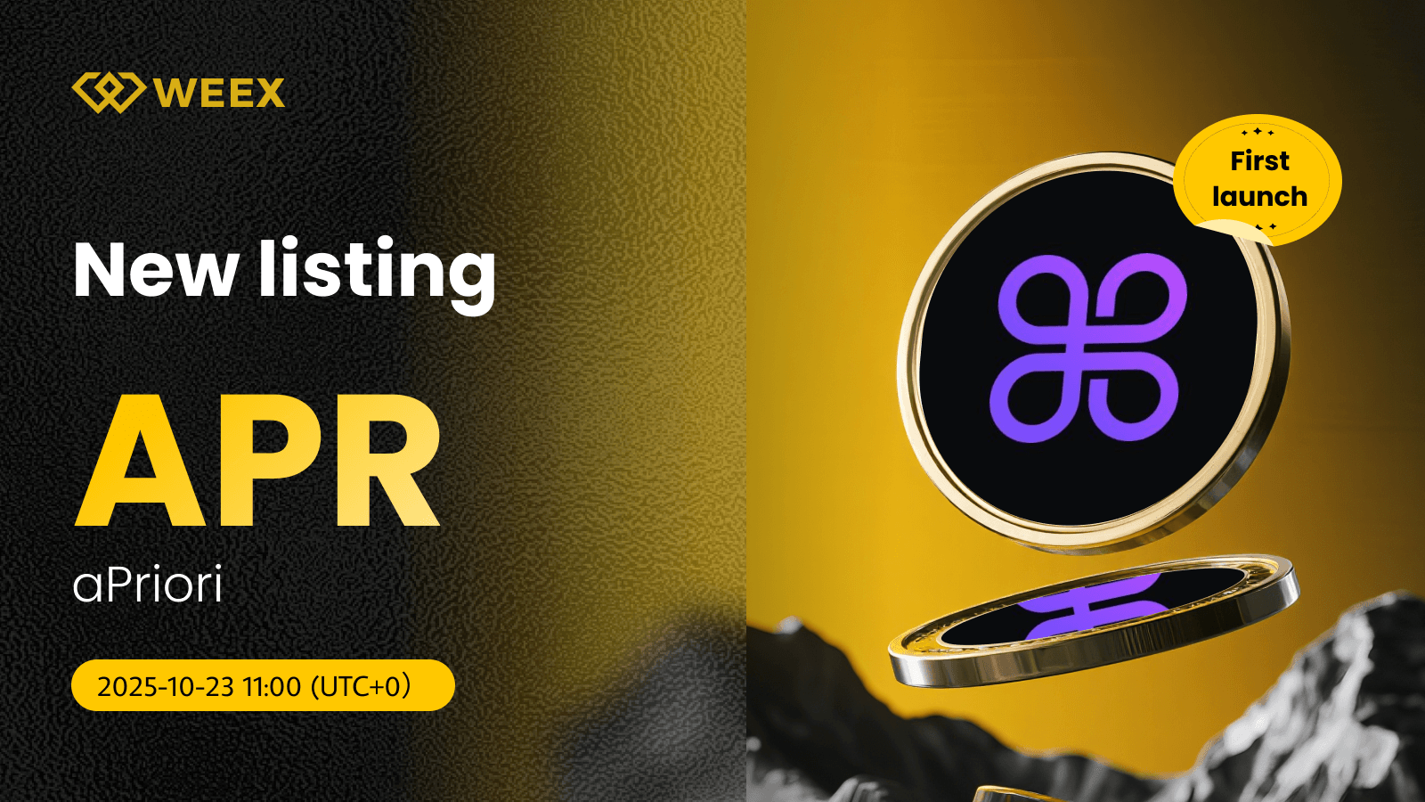 年化利率USDT 交易直播:WEEX 上架 aPriori (年化利率) 币