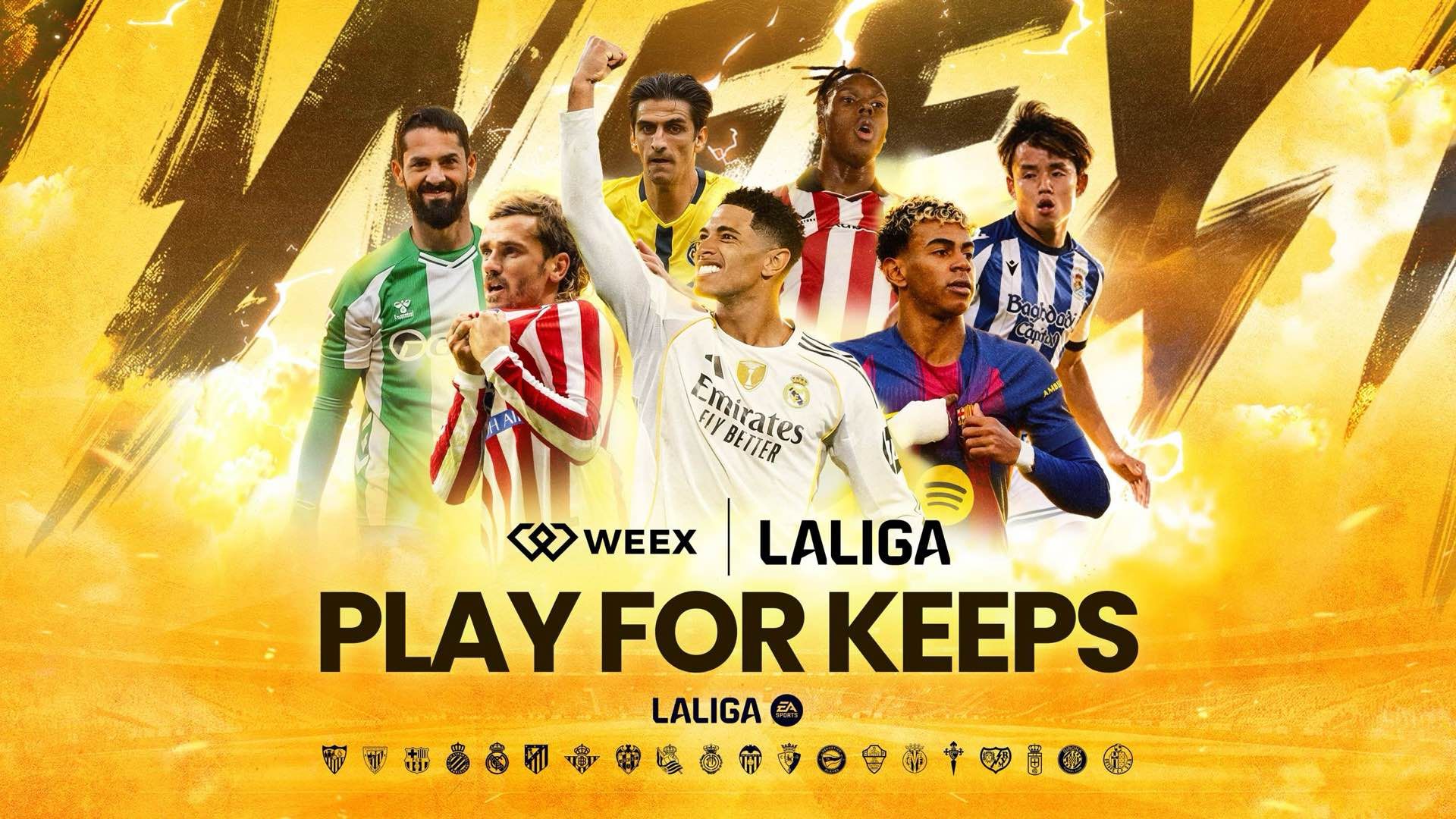 WEEX và LALIGA định nghĩa lại hiệu suất đỉnh cao