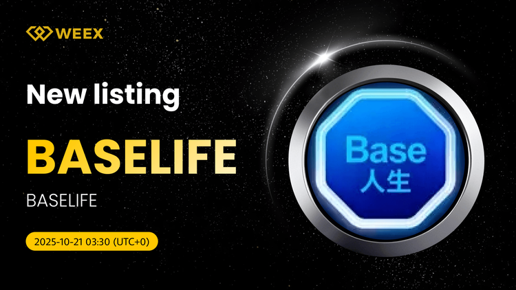WEEX 列出 BASELIFE USDT 现货交易对