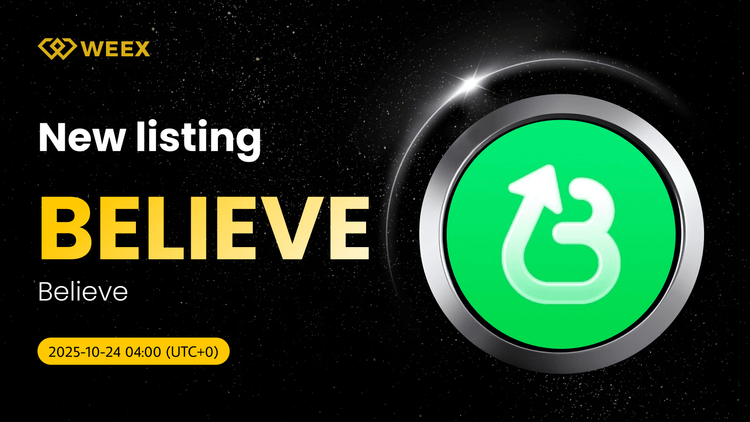 在 WEEX 上交易 BELIEVE USDT