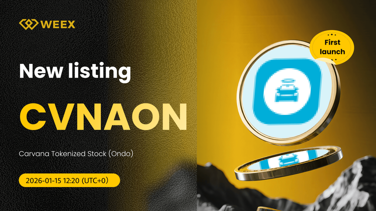 CVNAON USDT Spot Trading Pair listado na WEEX Exchange