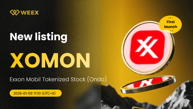 XOMON USDT 列出: 在WEEX现货交易埃克森美孚代币化股票