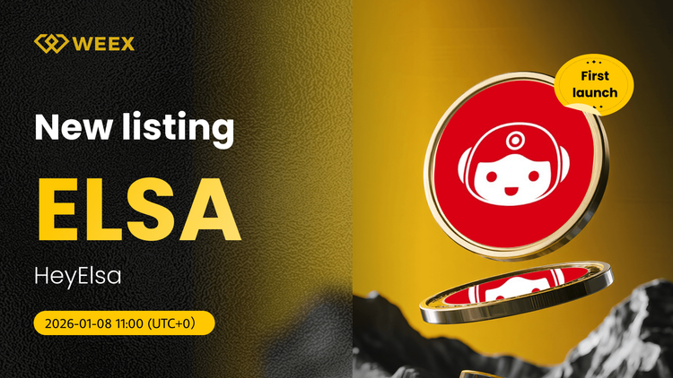 ELSA USDT Spot Trading Abrir: HeyElsa (ELSA) Listas de moedas em WEEX