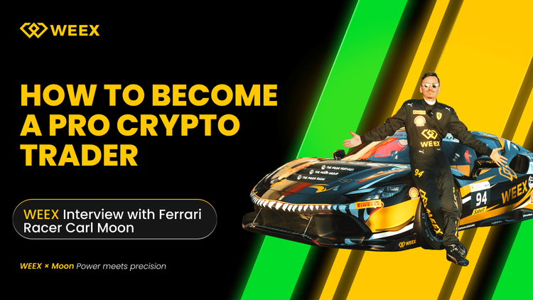 Como se tornar um trader profissional de criptomoedas: Entrevista da WEEX com o piloto da Ferrari, Carl Moon.