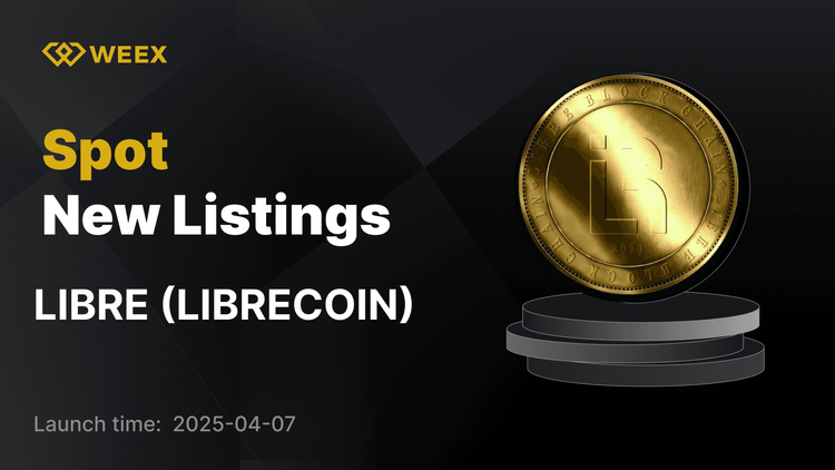 LIBRECOIN (LIBRE) 現已登陸 WEEX – LIBRE USDT 交易開啟