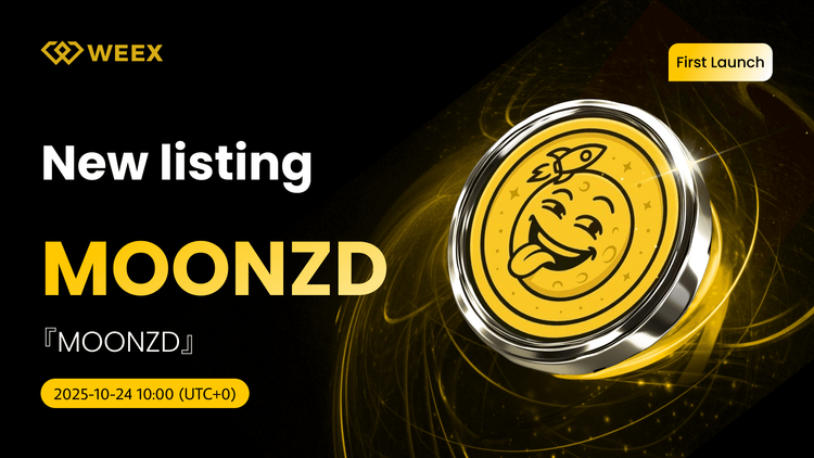 MOONZD USDT 现货交易在 WEEX 交易所首发