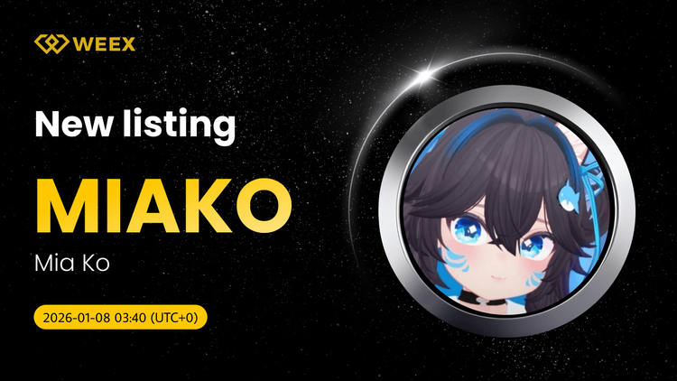 Trade MIAKO USDT on WEEX: Mia Ko (MIAKO) Coin Listado