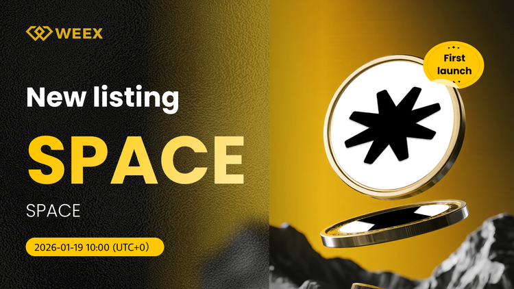 SPACE USDT Spot Trading Pair listado na WEEX Exchange