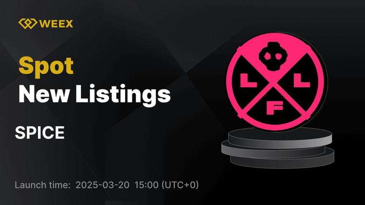 SPICE (SPICE) agora listada na WEEX - SPICE USDT disponível para negociação