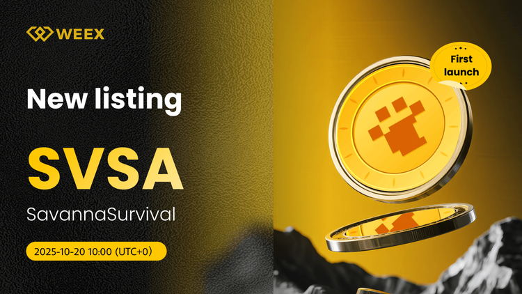 SVSA USDT 现已在 WEEX 上上线： 草原生存(SVSA)硬币