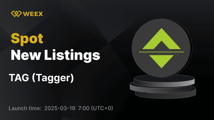 Tagger (TAG) 現已在 WEEX 上線 – 立即交易 TAG USDT