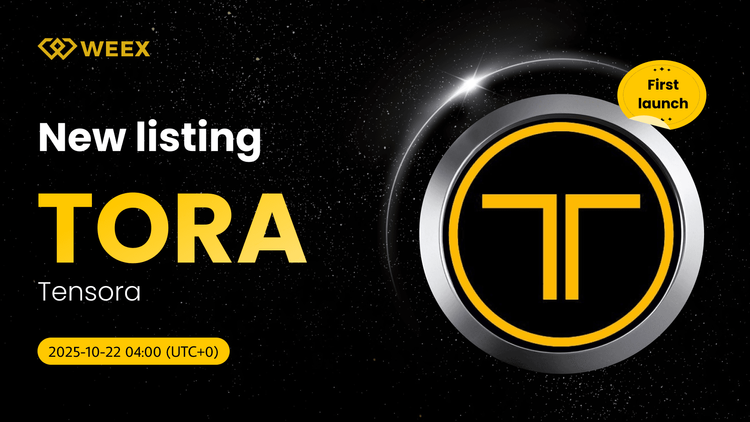 TORA USDT 在 WEEX 上的初始列表： Tensora (TORA) Coin