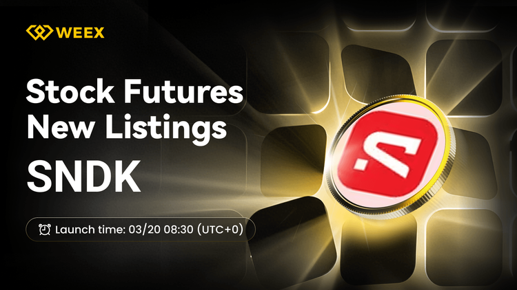 WEEX將上線美閃迪（SNDK）並推出SNDK USDT永續合約