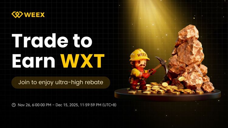 WEEX revela o comércio para ganhar: Até 30% de reembolso instantâneo + $2M WXT Buyback