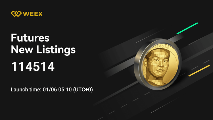 WEEX Futures Listings: 114514 USDT Contrato Perpetual ao vivo