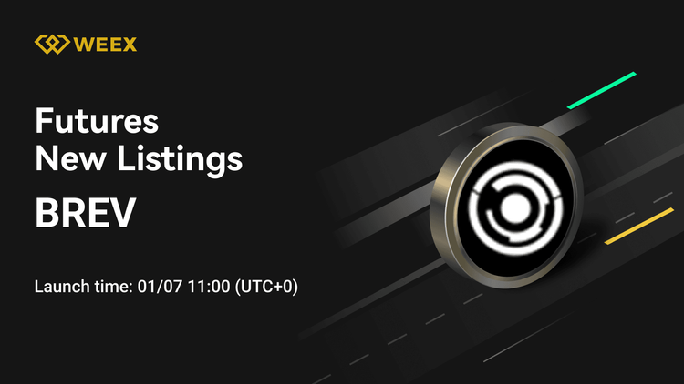 WEEX Futures Listagem: BREV USDT Contrato Perpétuo