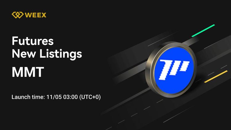MMT/USDT 永续合约现已上线 WEEX 合约
