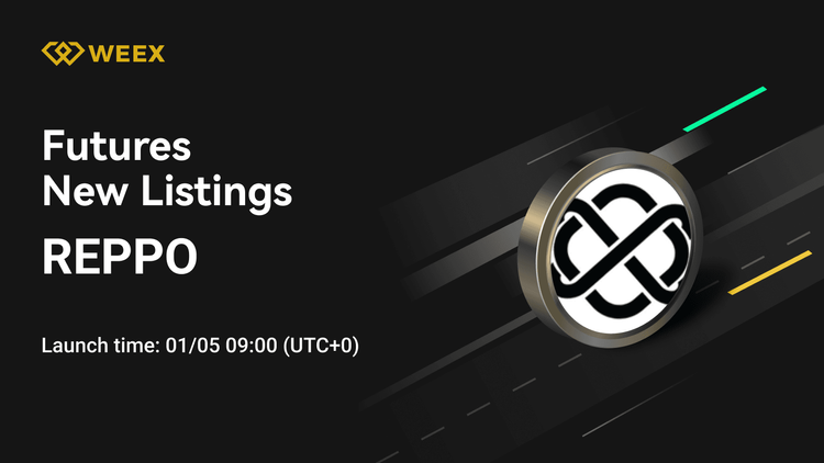 REPPO USDT Contrato Perpetual: WEEX Futures Lists Reppo (REPPO)