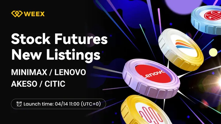 Danh sách Hợp đồng Tương lai WEEX LENOVO USDT &amp; Cổ phiếu Mỹ