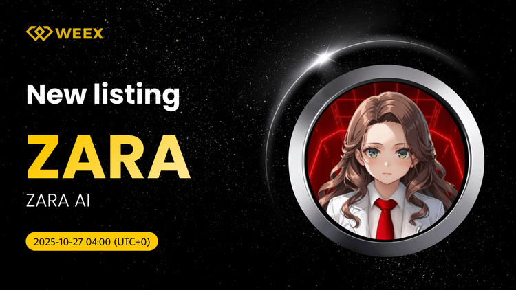 ZARA USDT在WEEX现货交易上线：ZARA AI（ZARA）代币