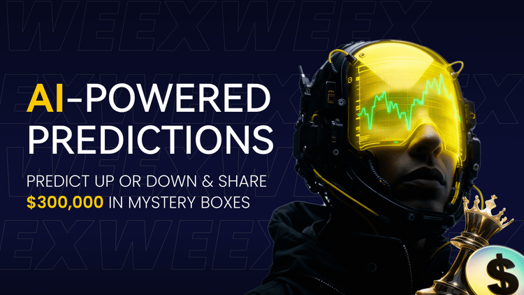 Compartilhe 300.000 USDT: Negociação e previsões com IA da WEEX para 2026