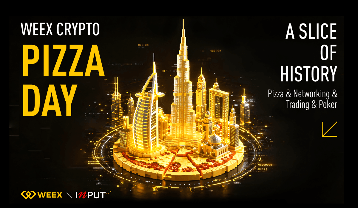 Pizza, Poker & Giao dịch AI: Nhìn lại sự kiện WEEX Crypto Pizza Day tại Dubai