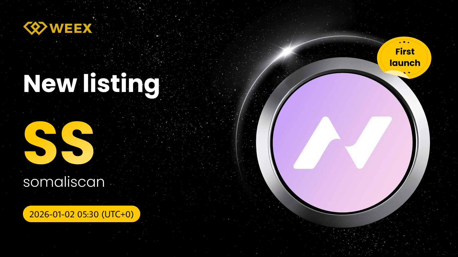 listings somaliscan (SS) Coin on WEEX with SS USDT Spot Pair
