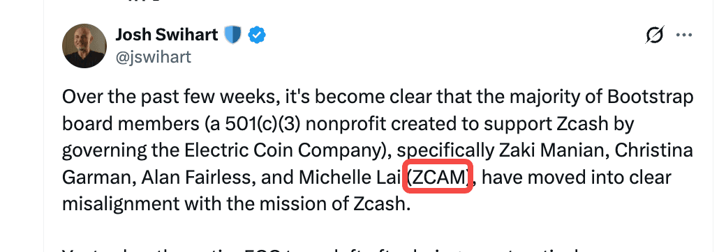 Um veterano de cripto de uma década, Zcash também enfrenta uma crise de meia-vida